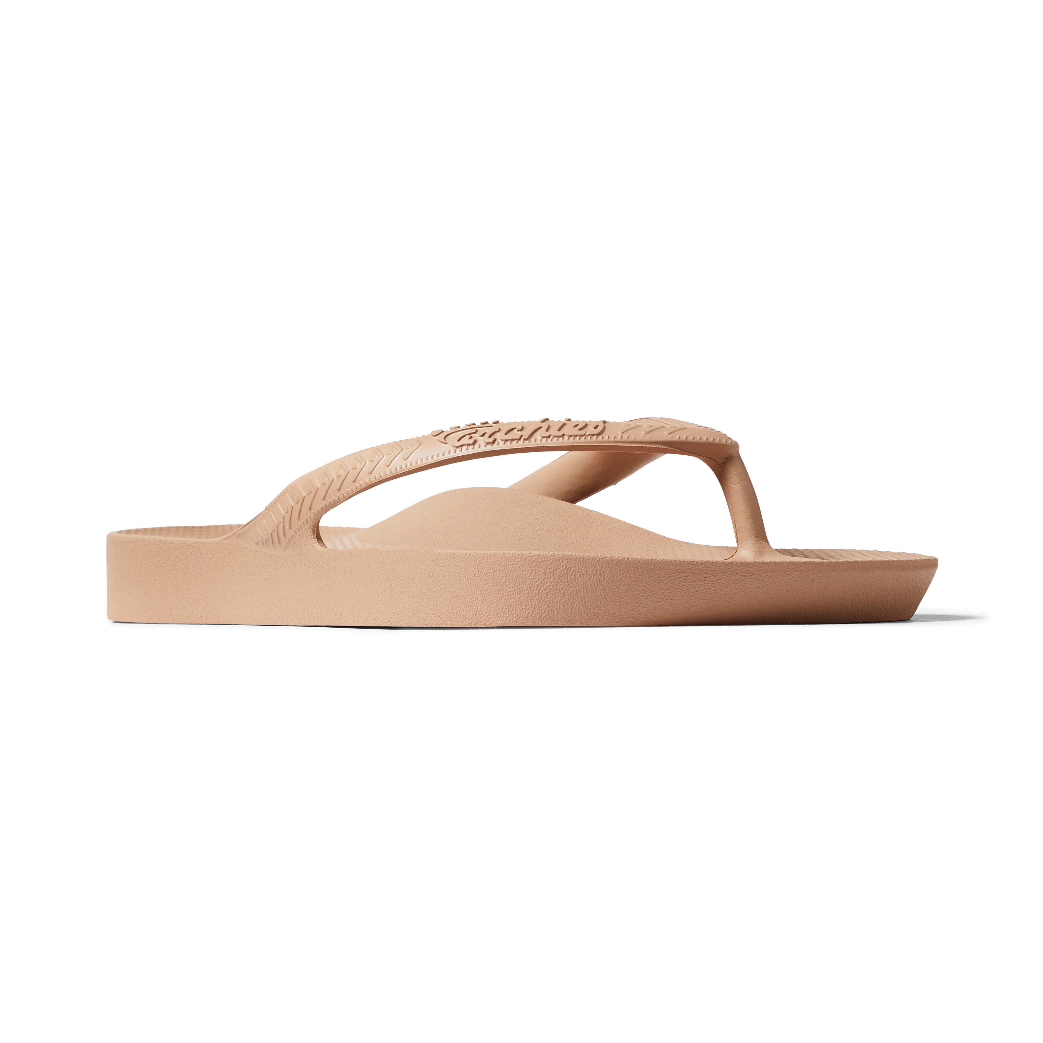 Arch Support Flip Flops - Classic - Tan