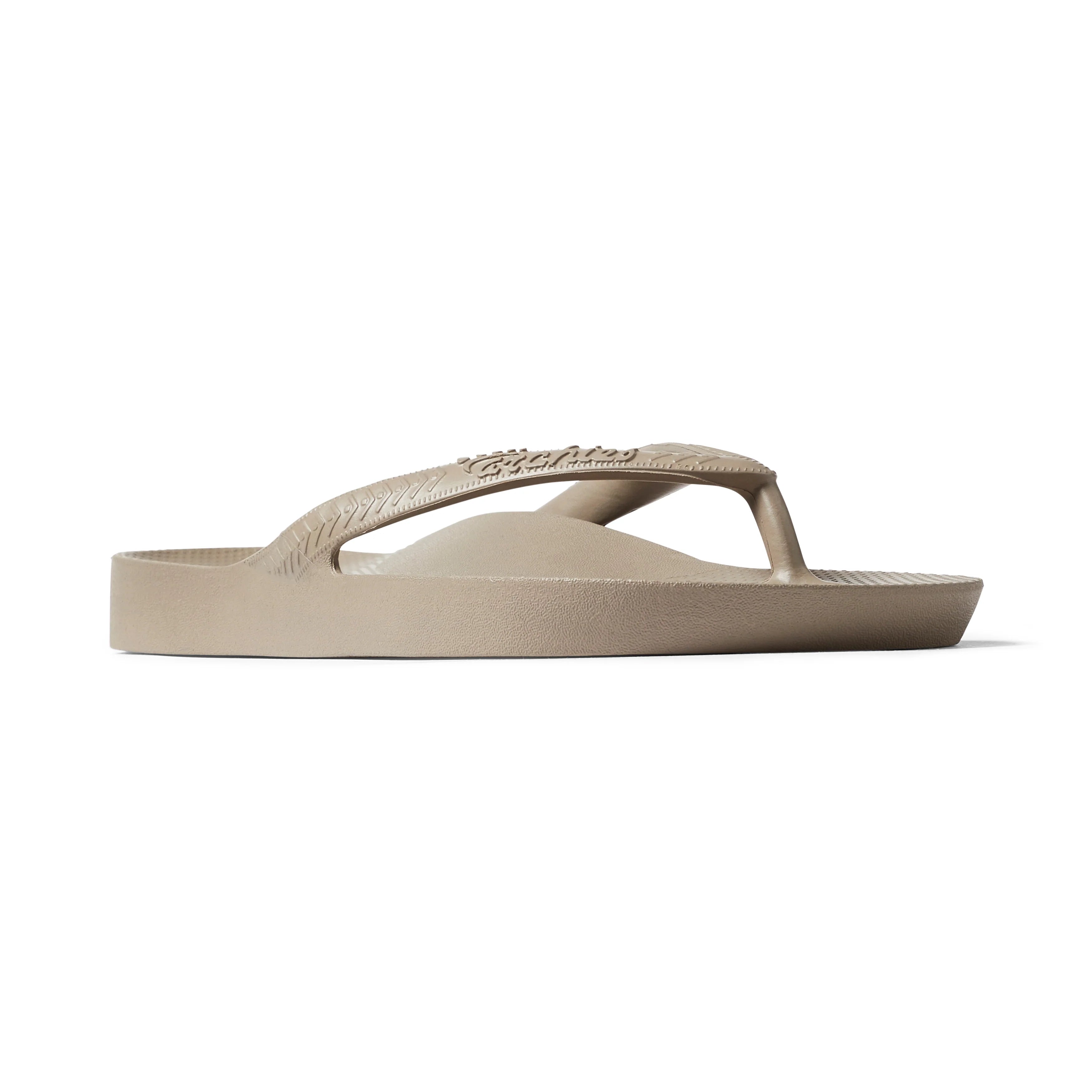 Arch Support Flip Flops - Classic - Taupe