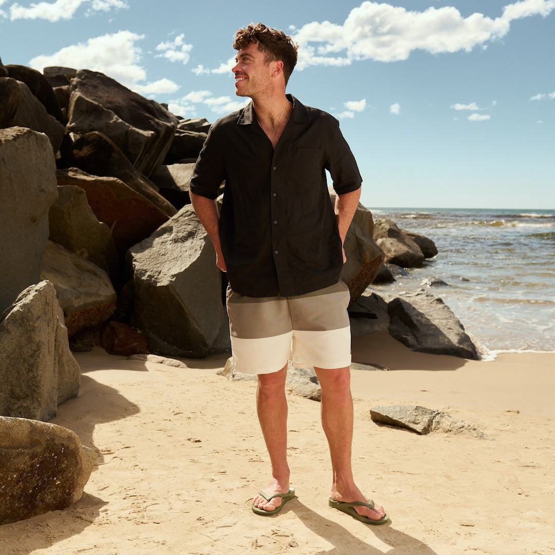 Arch Support Flip Flops - Classic - Olive