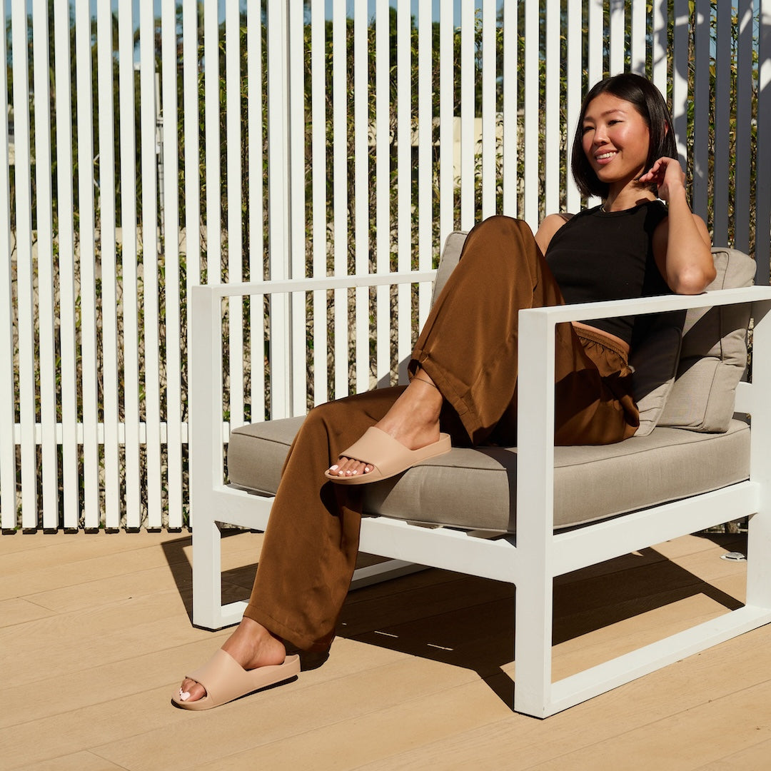 Arch Support Slides - Classic - Tan