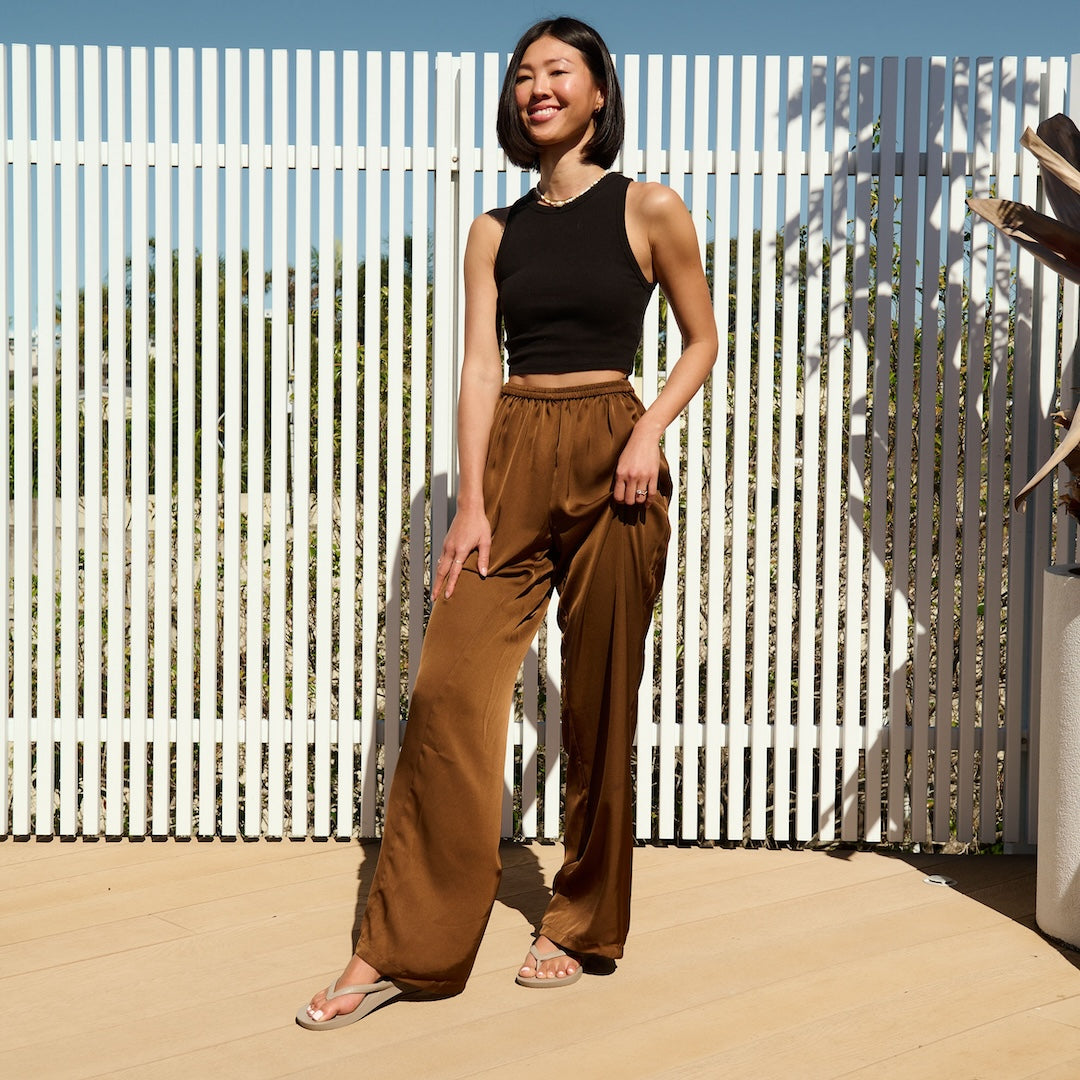 Arch Support Flip Flops - Classic - Taupe